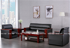 Các mẫu bàn ghế sofa da phòng khách đẹp hiện nay