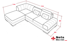 Cách tính kích thước khi đặt đóng sofa tại nhà việt