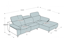 Chiều cao của bộ sofa trong phòng khách bao nhiêu là hợp lý