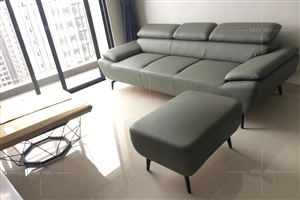 Ghế sofa phòng khách chung cư gia đình chị Hảo - Vinhomes Oceanpark - Gia Lâm - Hà Nội