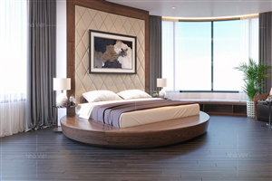 Giường tròn được làm bằng các chất liệu nào ? loại nào bền nhất