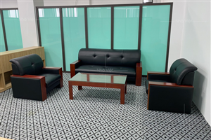 Hình ảnh thực tế bộ sofa văn phòng cho tập đoàn Ngọc Thiên Global - Hưng Yên