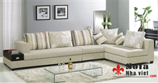 Sofa da thật  và sofa nỉ giá rẻ đang rất ưa chuộng trên thị trường