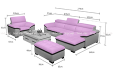 Tư vẫn chọn kích thước ghế sofa phù hợp nhất cho căn hộ