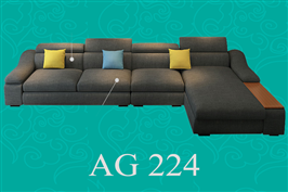 Đóng mới sofa góc vải mã 224