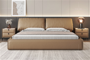 Giường ngủ bọc da Malaysia Ruma A024