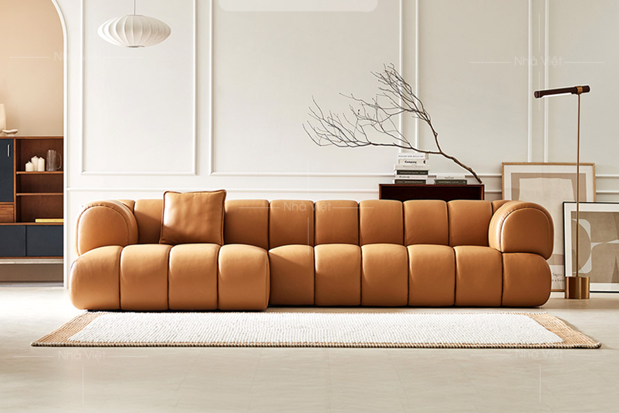 Sofa góc da công nghiệp GL78