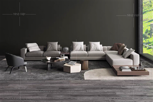 Sofa góc phòng khách rộng GL16