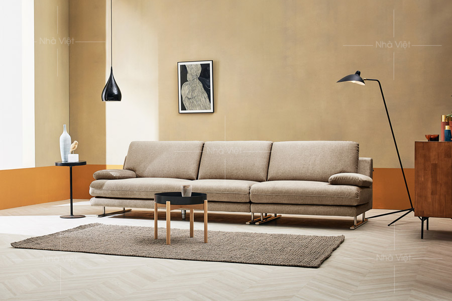 Sofa vải gam màu trung tính VG12
